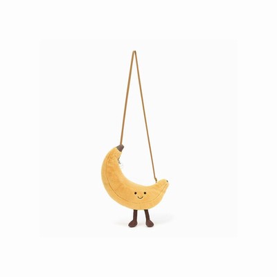 Jellycat Banana Bag UK | 51648CMEL